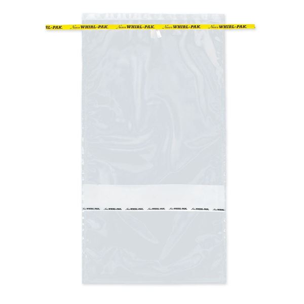 Picture of Whirl-Pak® Flat Wire Bags with Write On Strip 123 oz