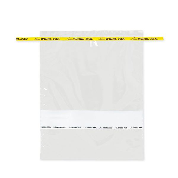 Picture of Whirl-Pak® Flat Wire Bags with Write On Strip 92 oz